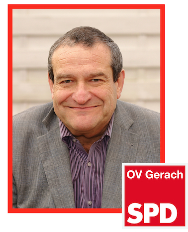 Gerhard Ellner, 1. Bürgermeister von Gerach